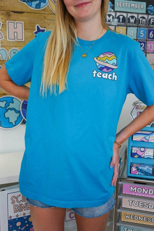 Space "Teach" T-Shirt | Teacher T Shirt